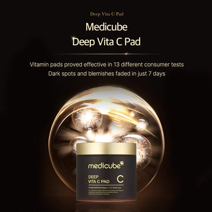 Medicube vitamin C toner pad