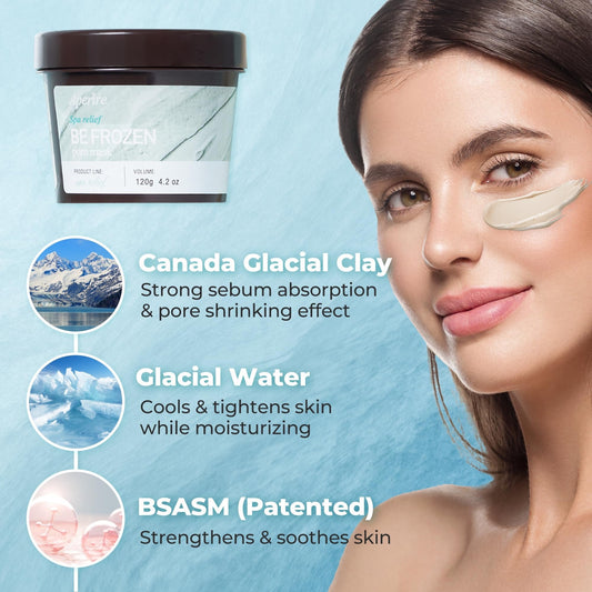 ❄️ Aperire Be Frozen Mask – Instant Cooling, Hydration & Glow ❄️ - Think Shop