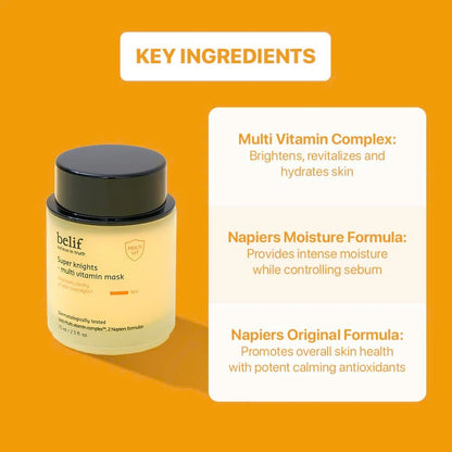 Belif Super Knights Multi Vitamin Mask - Think Shop