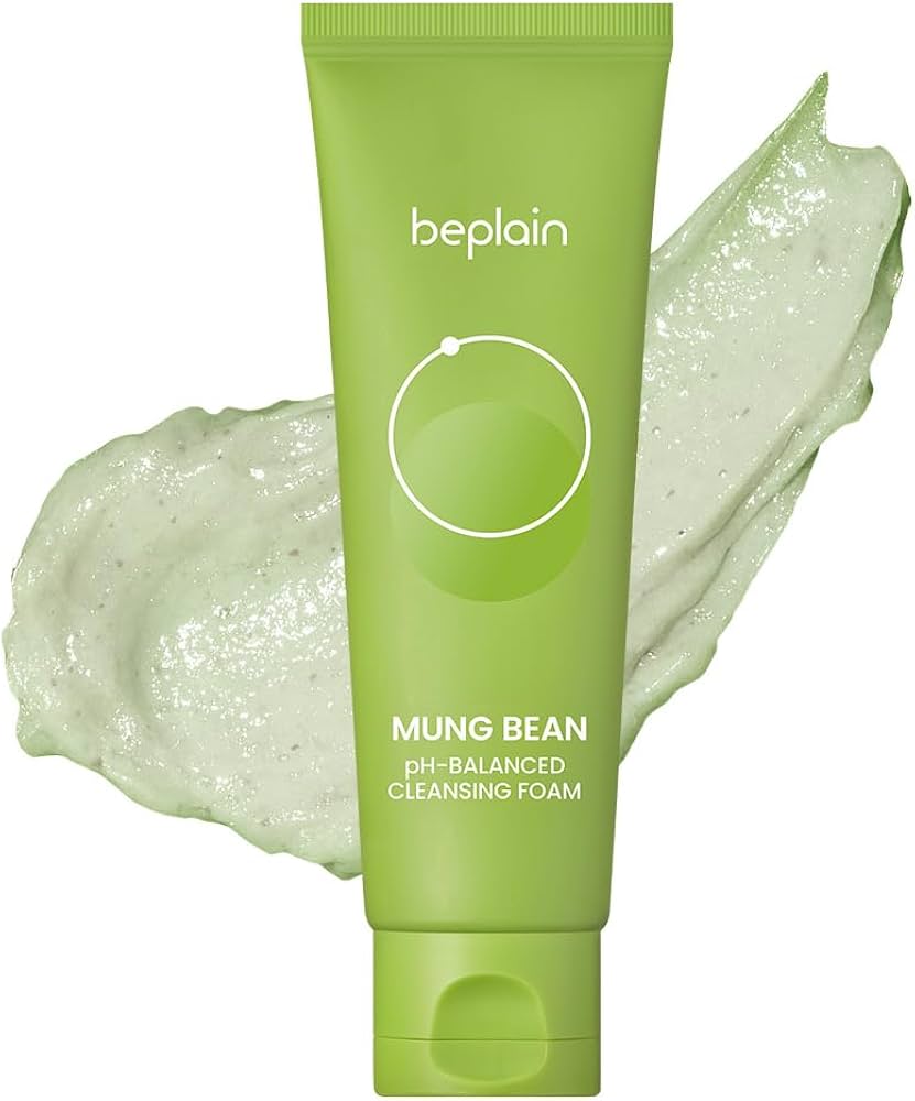 Beplain mung bean pH - balance cleansing foam - Think Shop