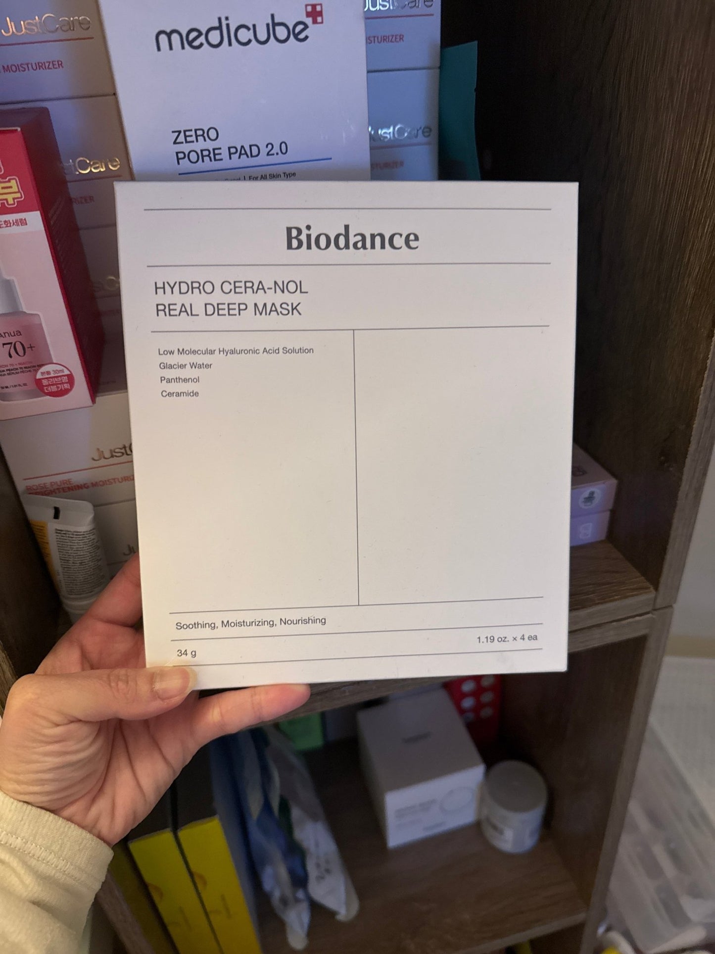 Biodance hydro cera - nol real deep mask (fullbox) - Think Shop