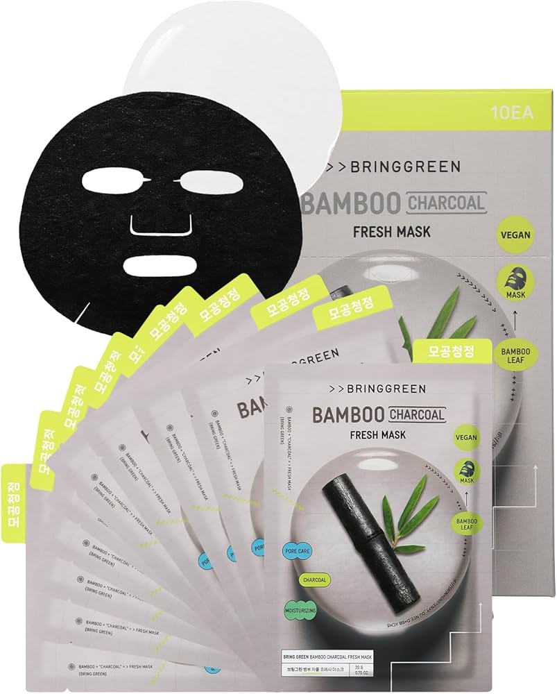 Bringgreen bamboo fresh mask (1 peace) - Think Shop