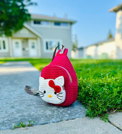 Handmade Hello Kitty Bag - The Cutest Gift for Your Little One (make by order) - Think Shop