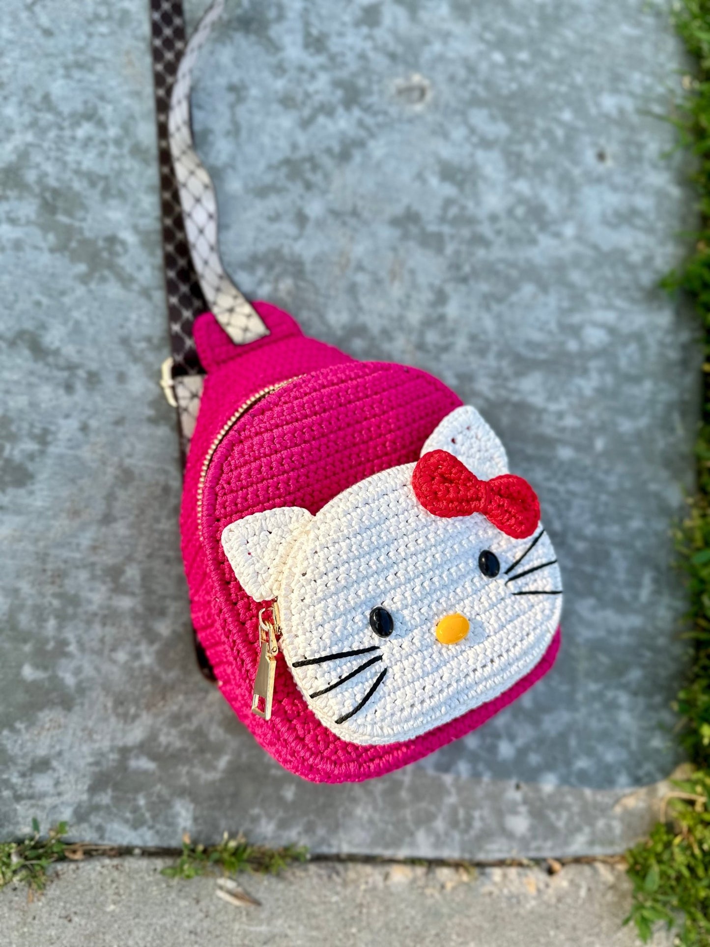 Handmade Hello Kitty Bag - The Cutest Gift for Your Little One (make by order) - Think Shop