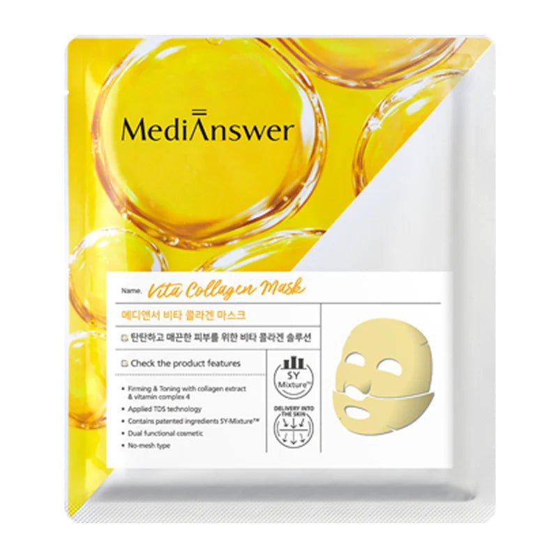 Medianwser vita collagen mask (1 peace) - Think Shop