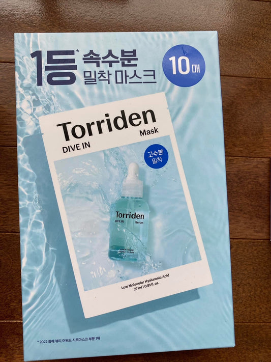 Torriden Dive In Low Molecular Hyaluronic Acid Mask - Think Shop